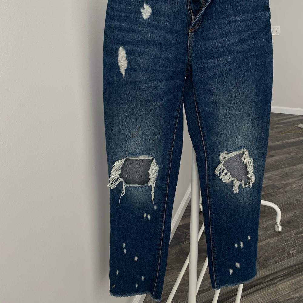 Zara Denim Ankle Pants